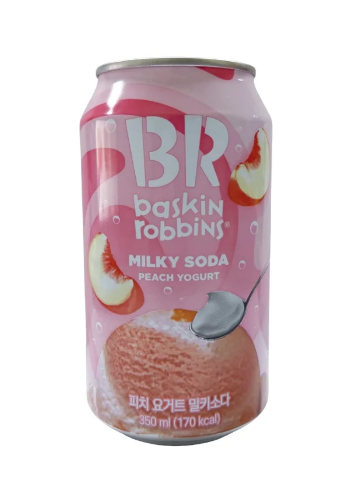 Напиток безалк. газ. со вкусом Milky Soda персик йогурт 350ml,