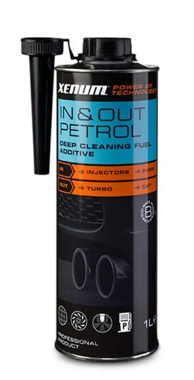 Присадка в бензин для очистки топливной систкмы XENUM In&Out Petrol 1л.