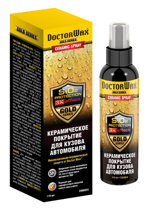 Керамическое покрытие DoctorWax для кузова автомобиля