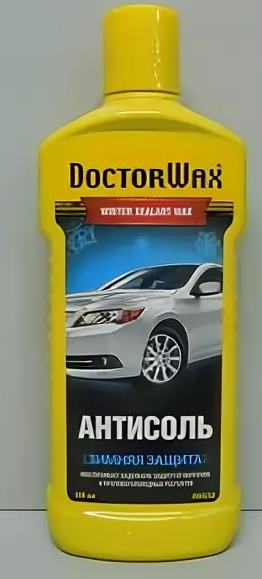 Покрытие для кузова DoctorWax автомобиля "Антисоль. Зимняя защита"  300мл.