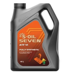 Масло трансмиссионное S-OIL 7 ATF VI 4л