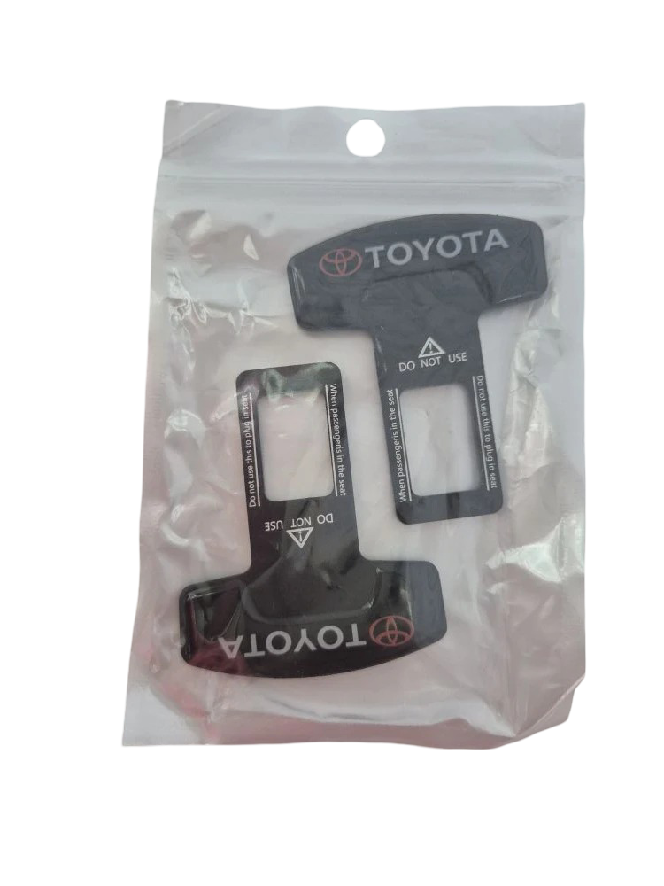 Заглушка для ремня безопастости TOYOTA (металл-пластик)