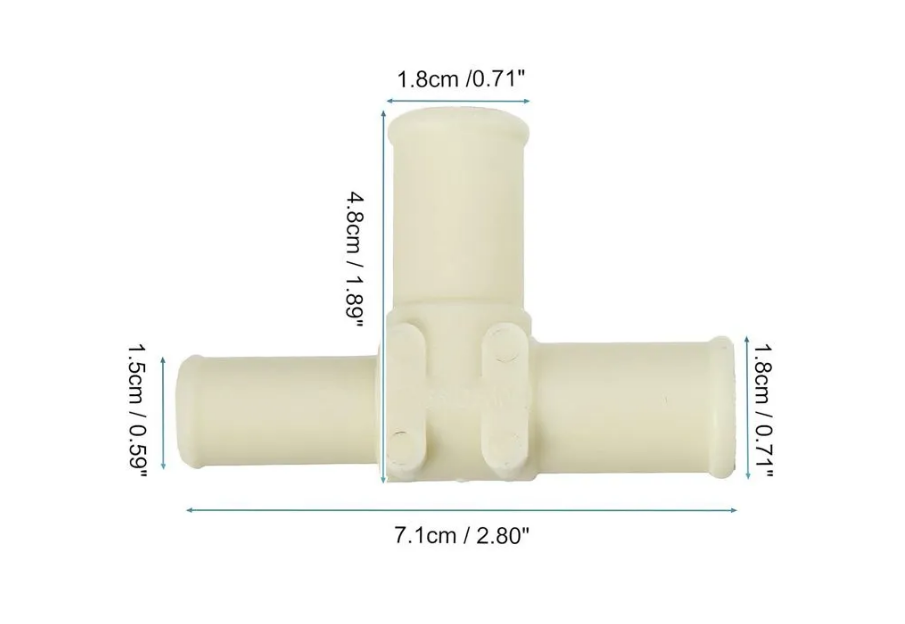 Трубка отопителя (тройник) DENSO 87248-20380