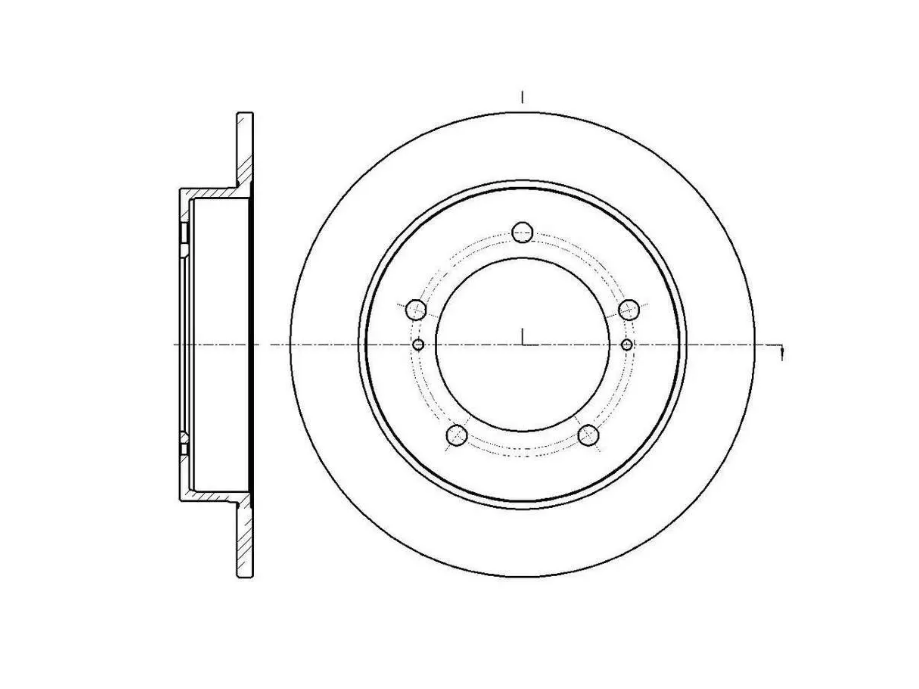 Диск тормозной G-brake GR-01904