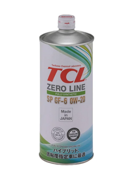 Масло TCL Zero Line SP GF-6 0W20 (синт) 1л