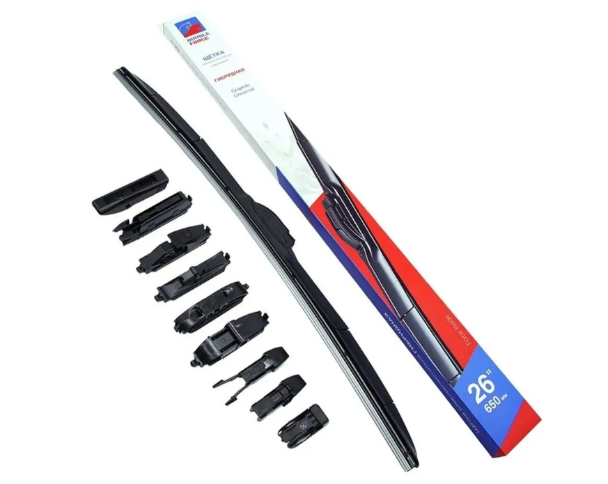 Щетка стеклоочистителя DOUBLE FORCE гибридная (650mm/26"")