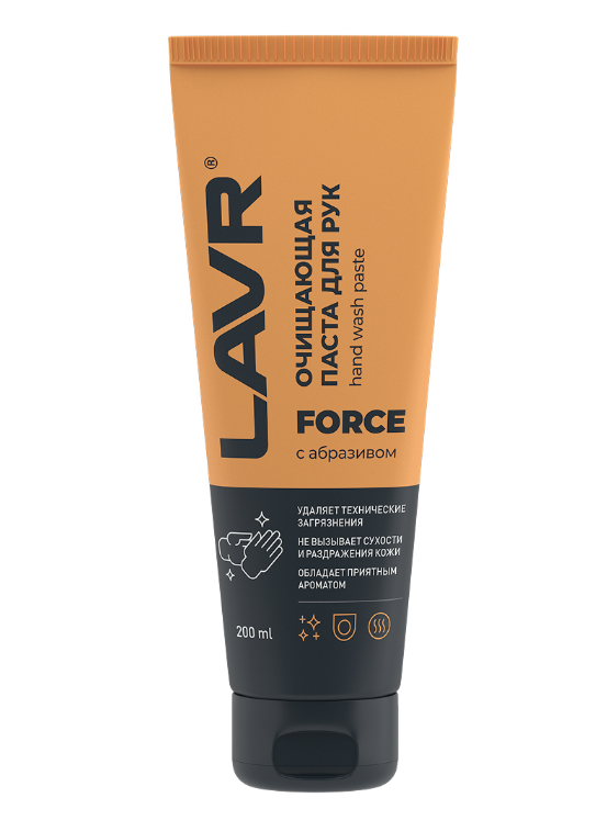 Очищающая паста для рук FORCE LAVR Ln1756